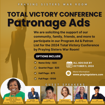 Patronage Ads - Praying Sister Conference